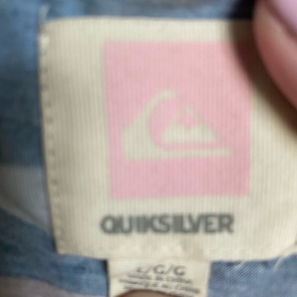 Quicksilver sundress with pockets. Size L EUC - Picture 3 of 4